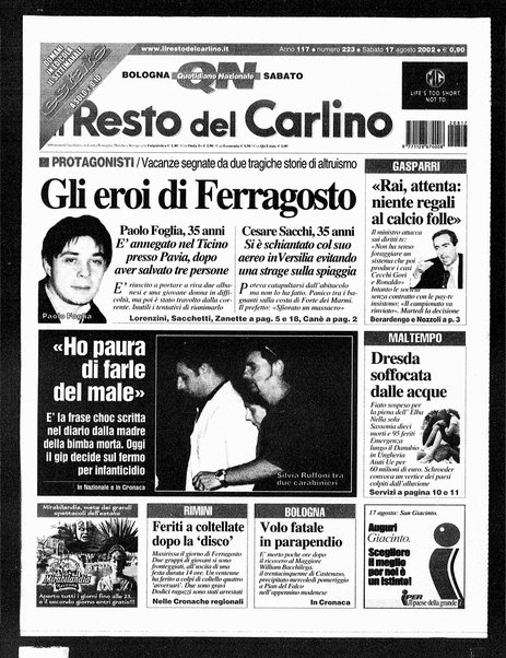 Il Resto del Carlino : giornale dell'Emilia